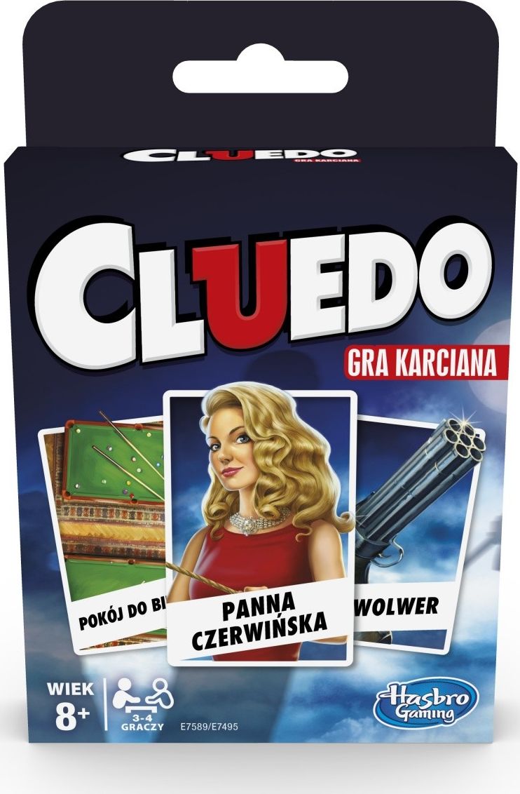 Hasbro Gra karciana Cluedo (E7589)
