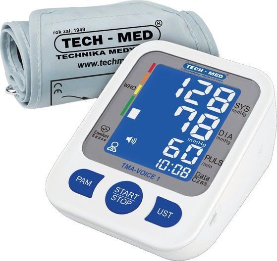 Ciśnieniomierz Tech-Med Ciśnieniomierz TMA-VOICE 1 TECH-MED z funkcją mowy