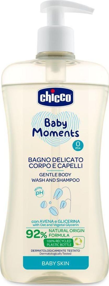 Chicco CHICCO-10594-BM DELIKATNY PŁYN DO CIAŁA I WŁOSÓW
