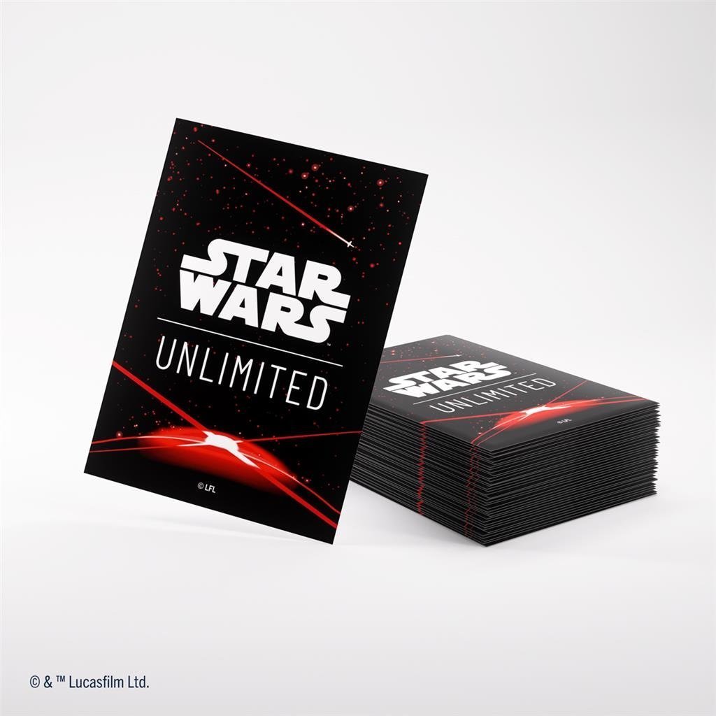 Gamegenic Gamegenic: Star Wars Unlimited - Art Sleeves - Space Red