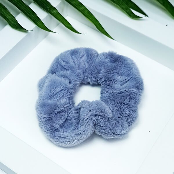 Gumka PUFFY do włosów YEYE Ciemno szary