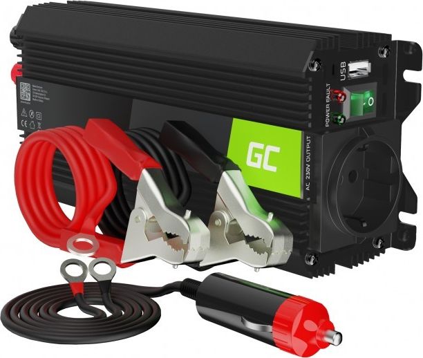 Przetwornica Green Cell PRO 24V na 230V 500W/1000W