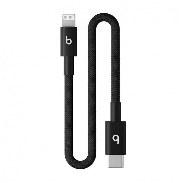 Kabel USB Apple USB-C - Lightning 0.2 m Czarny (MEQM4EE/A)