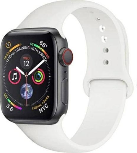 Beline Beline pasek Apple Watch Silicone 38/40/41mm white colour