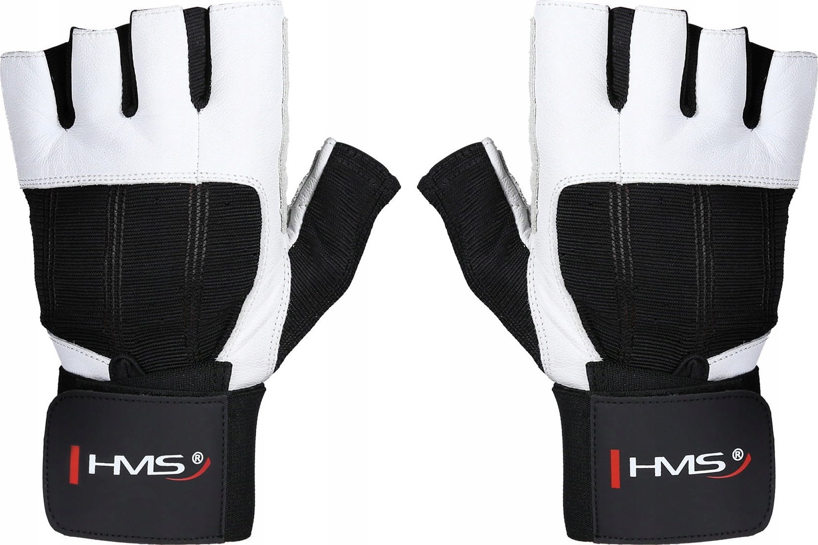 HMS RST04 WHITE-BLACK ROZM. XXL RĘKAWICE NA SIŁOWNIĘ HMS