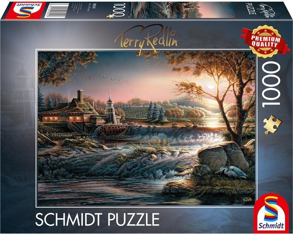 Puzzle PQ 1000 Terry Redlin Światła na peryfer. G3