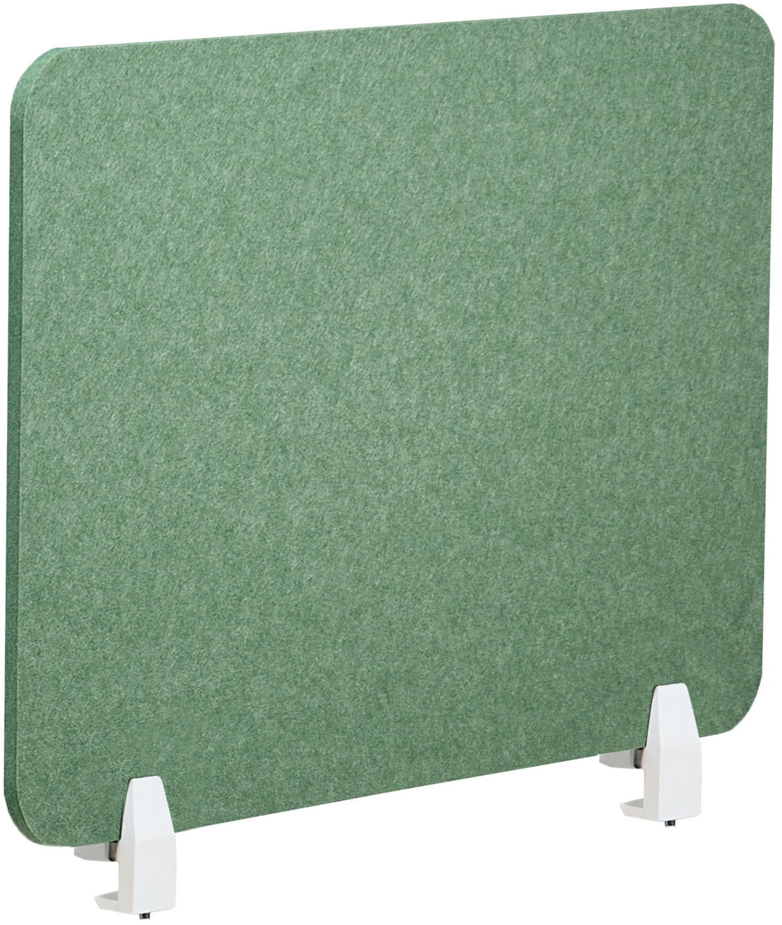 Przegroda na biurko 80 x 50 cm zielona SPLIT