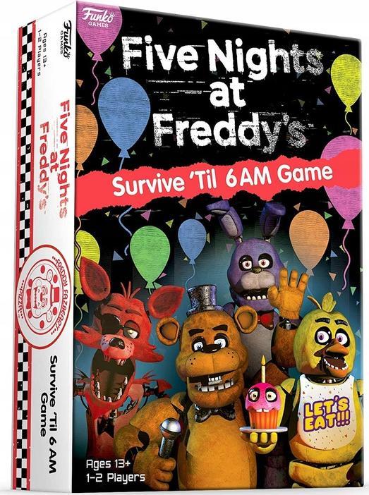 Funko Pop Gra planszowa Five Nights at Freddy's Survive 'Till 6am