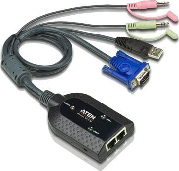 Przełącznik Aten ATEN KA7178 KVM adapter, CPU module, VGA, USB, audio, virtual media, dual output