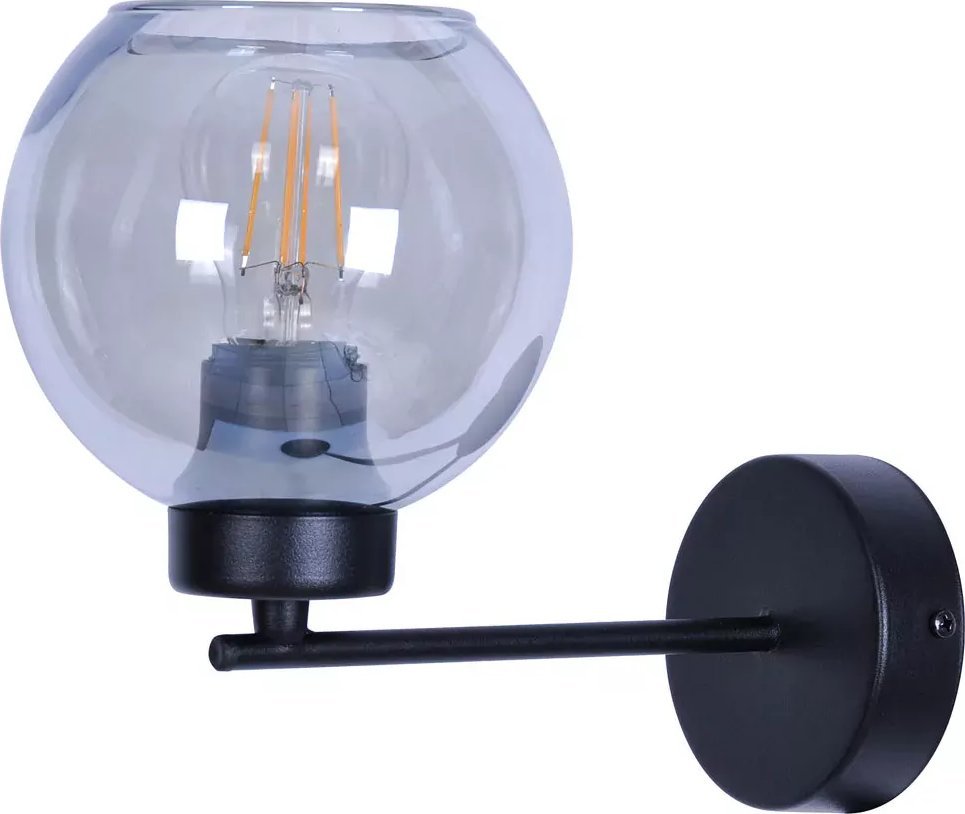 Kinkiet Lumes Szklany nowoczesny kinkiet - S820-Bisa