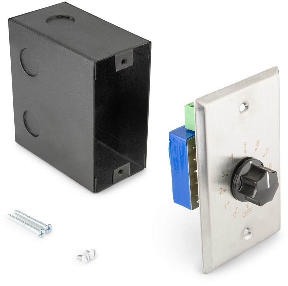 Power Dynamics PDVC100 - regulator głośności 100V ze stali nierdzewnej 100W one size