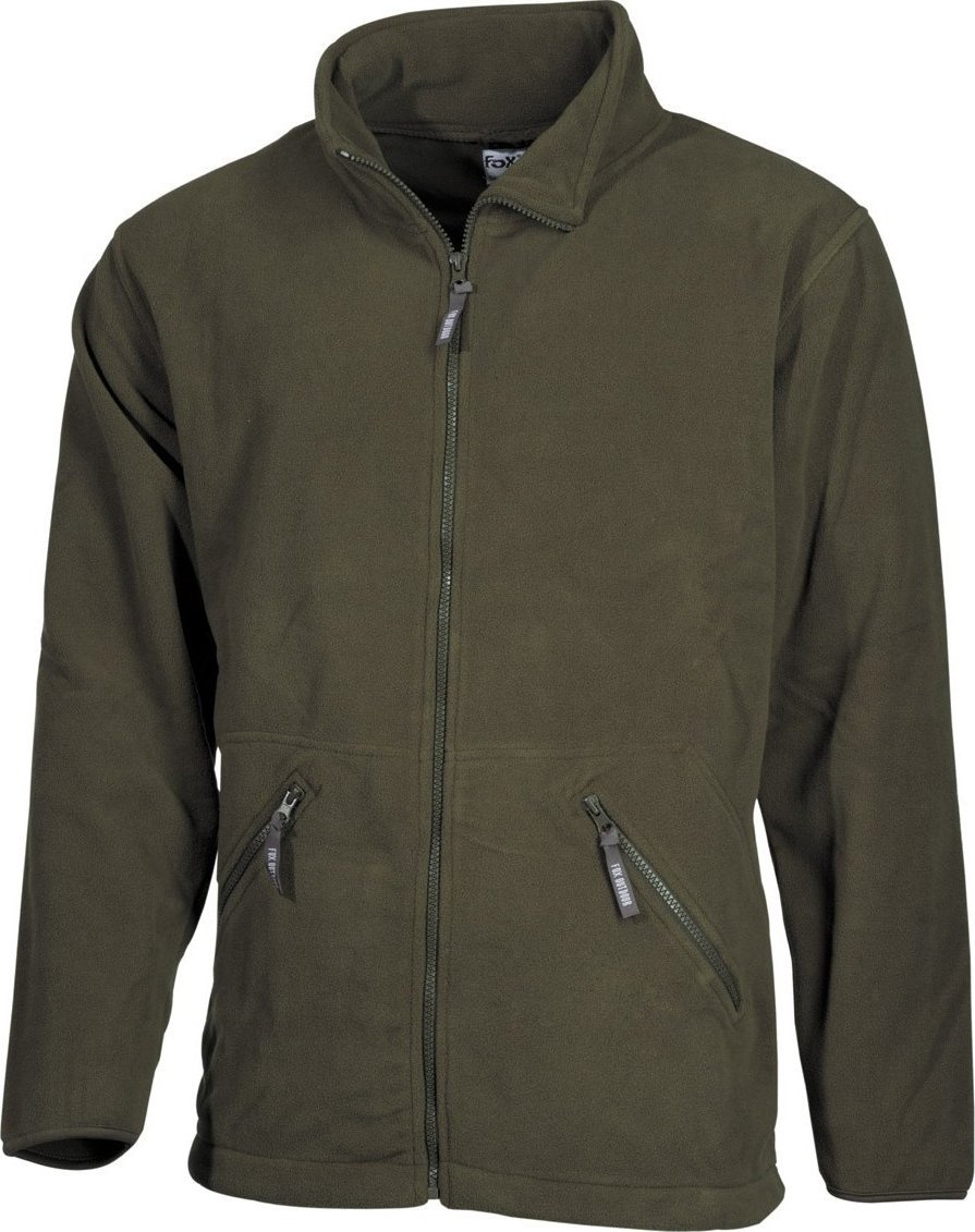 MFH Kurtka polarowa "Arber" oliwkowa XXL