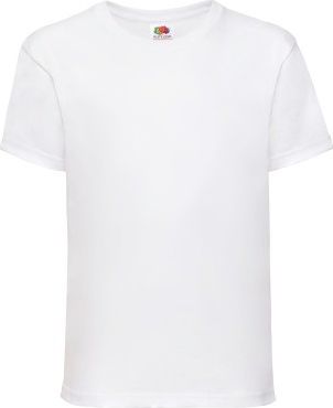 Fruit of the Loom Koszulka dziecięca biała 3-4 lata (104)