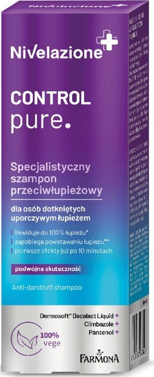 Farmona Nivelazione Control Pure specjalistyczny szampon przeciwłupieżowy