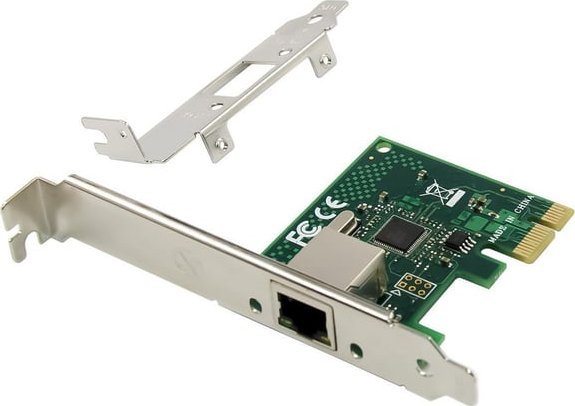 Karta sieciowa MicroConnect 1 port RJ45 network card, PCIe