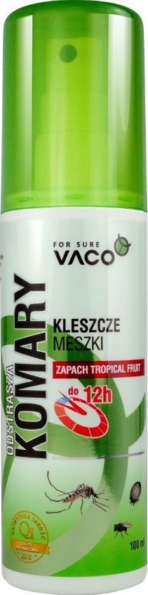 Vaco Płyn odstraszający komary kleszcze i meszki Tropical Fruit 100ml