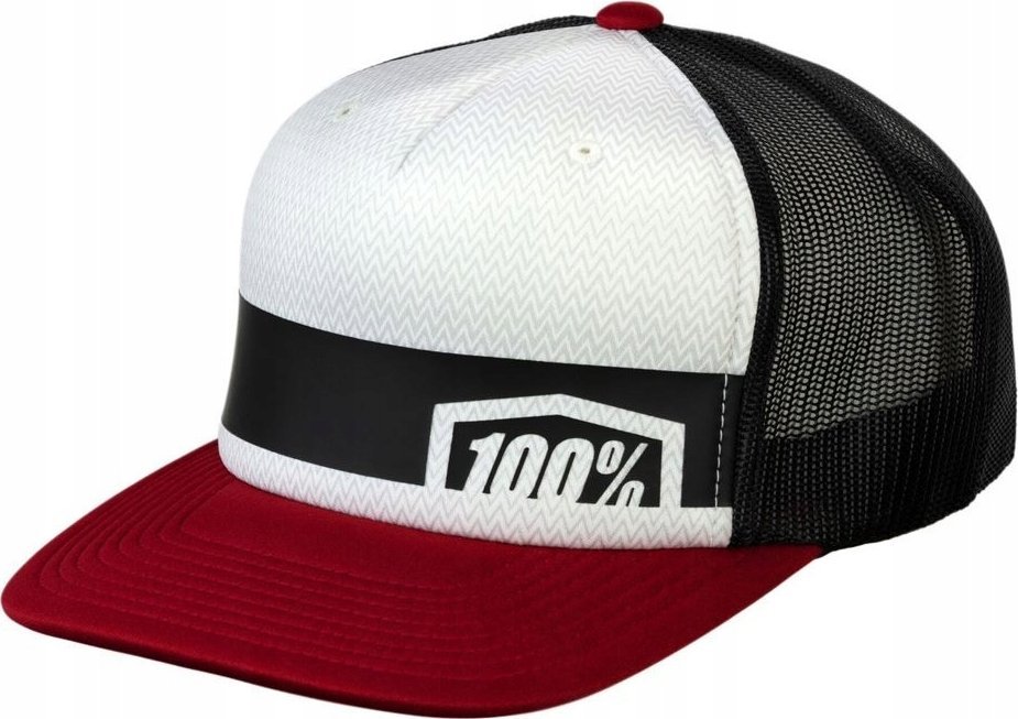 100% Czapka z daszkiem 100% QUEST Youth Trucker Hat Brick (NEW)