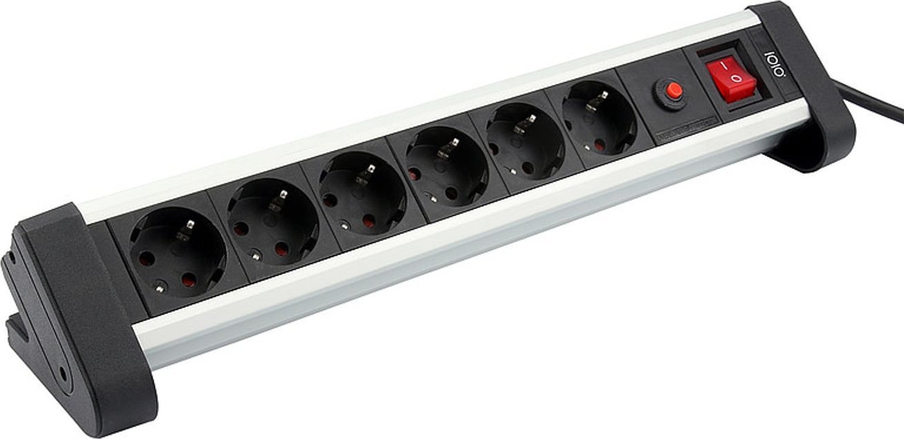 Olympia Olympia IOIO 6-fach Steckdosenleiste m. Neigung "SL 2625 S"