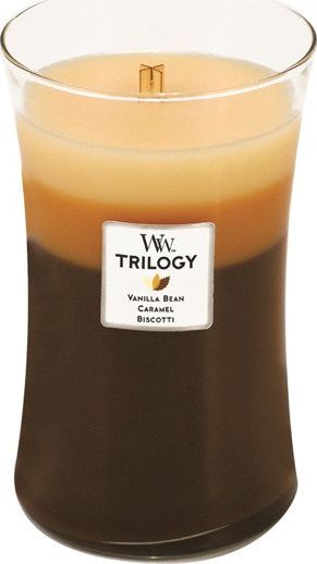 WoodWick Trilogy Cafe Sweets świeca zapachowa 609,5g (93904E)