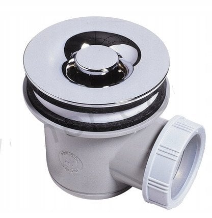 Wirquin syfon brodzikowy Tourbillon fi 60 mm czyszczony od góry, chrom 34060007