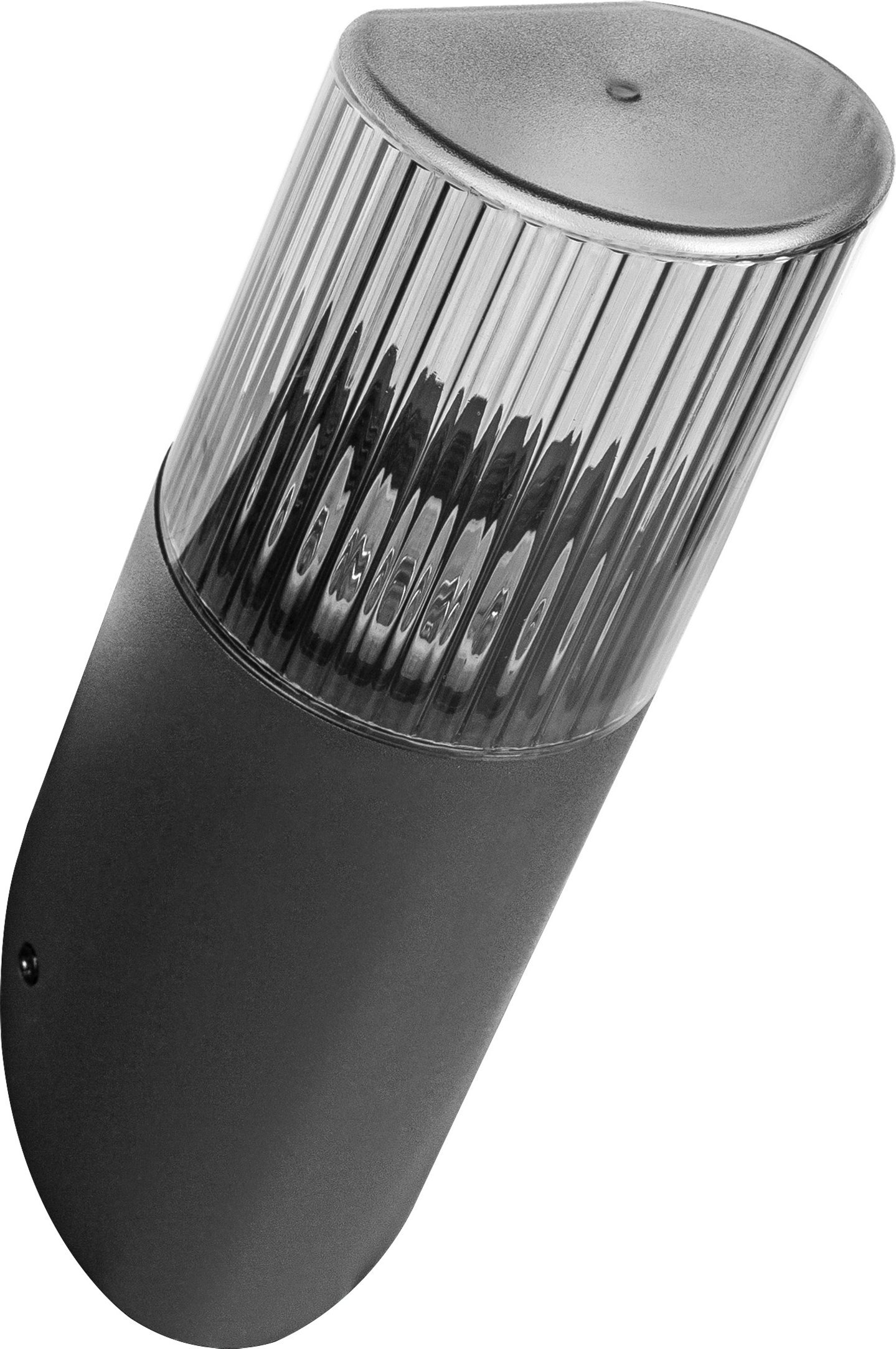 Kinkiet Orno PEONIA oprawa ogrodowa, E27, max. 15W, IP54, skos, czarna