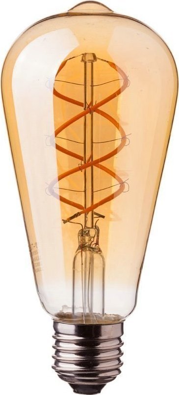 V-TAC Żarówka LED V-TAC 4,8W E27 Filament Złota Vintage ST64 64x143mm VT-2065-N 1800K 300lm