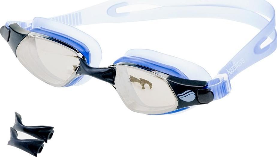 AquaWave OKULARKI PETREL BLUE/BLACK/SILVER MIRROR ONE SIZE