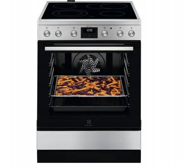 Special offer! Electrolux electric stove with electric oven steel LKR64022AX