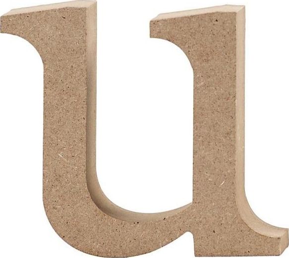 Creativ Company Litera u z MDF H: 8,5 cm