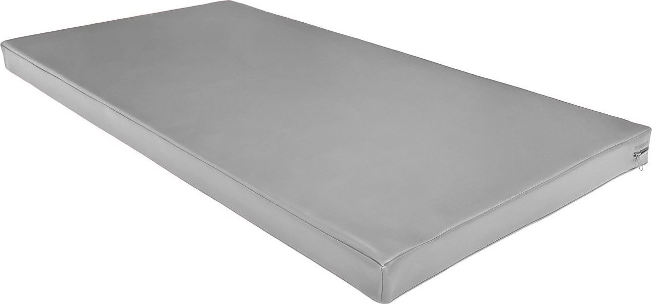 UnderFit Materac gimnastyczny UNDERFIT 120 x 60 x 6 cm twardy szary