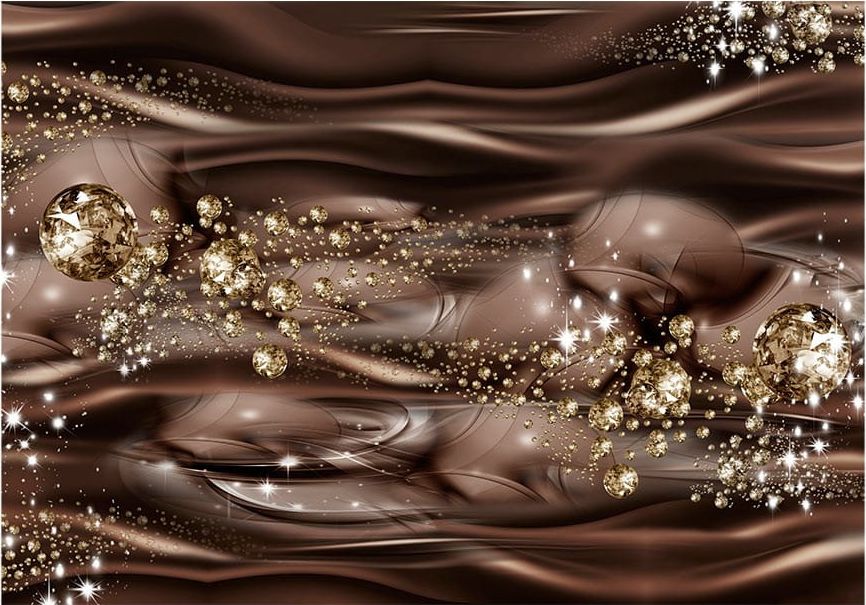 DecoNest Fototapeta - Czekoladowa rzeka - 250X175