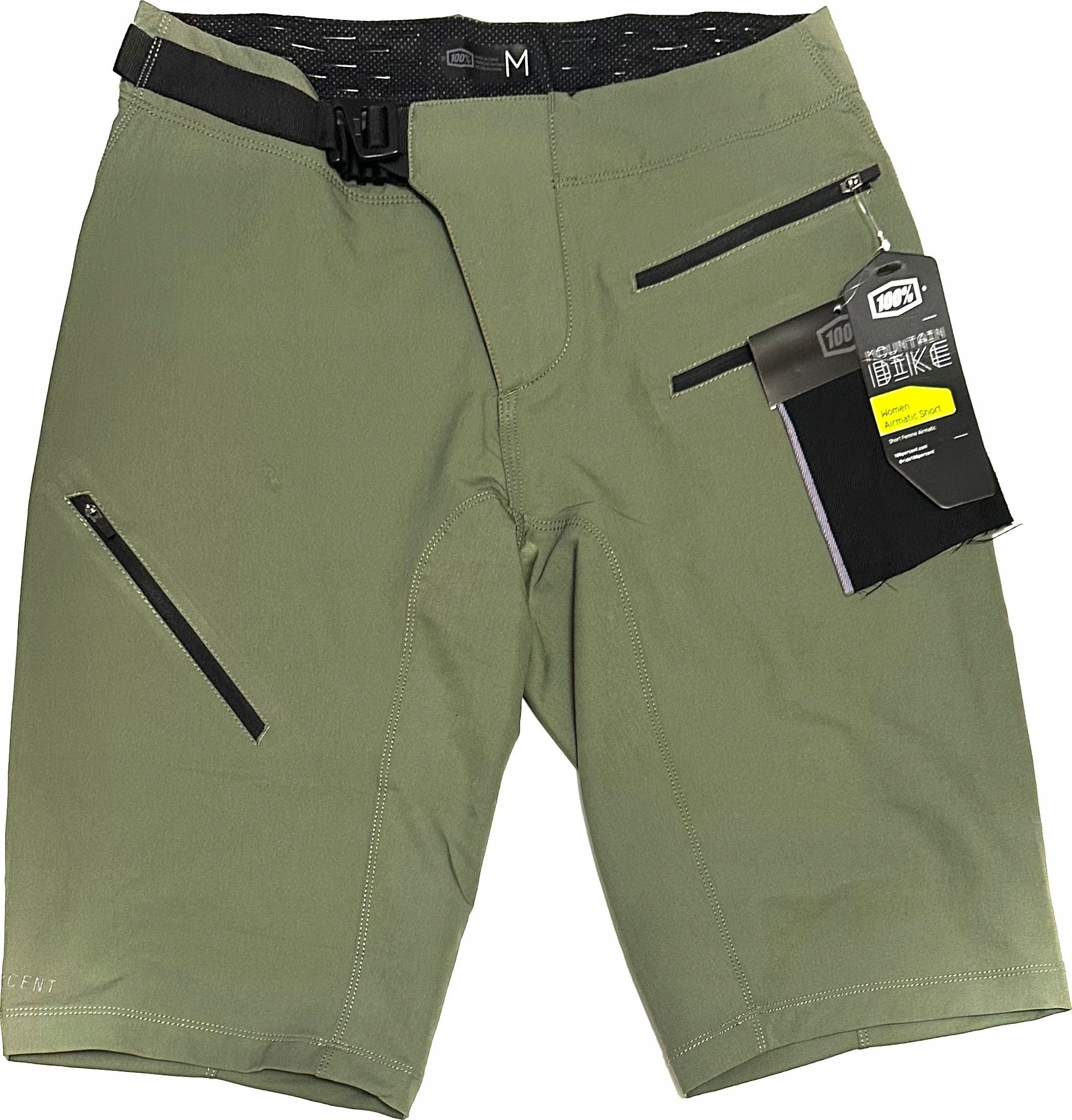100% Szorty damskie 100% AIRMATIC Women's Shorts Army roz. M (NEW 2023)