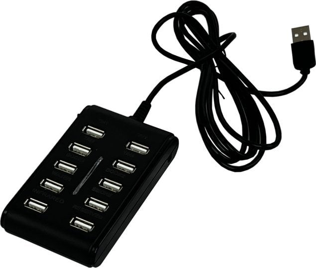 Alantec Moduł USB listwy zarządzalnej do podłączania czujników - 10 portów (PZZ-A-BOX)