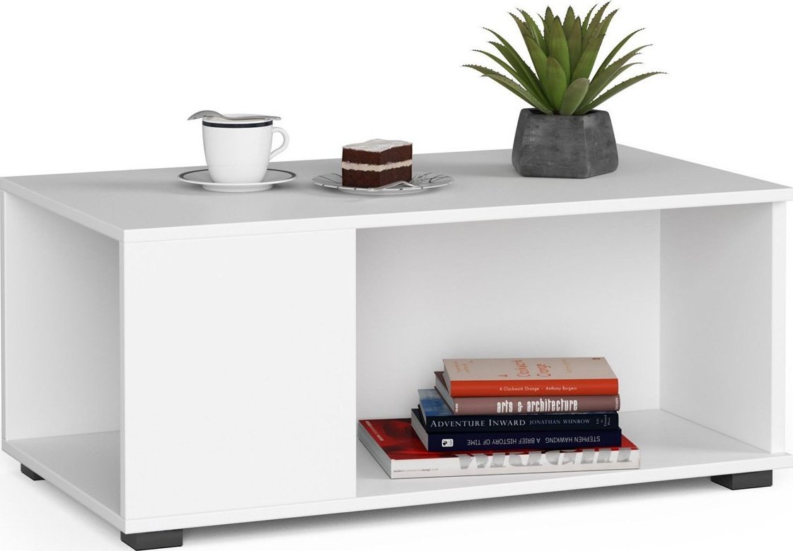 Elior Biały stolik kawowy do salonu - Mistero