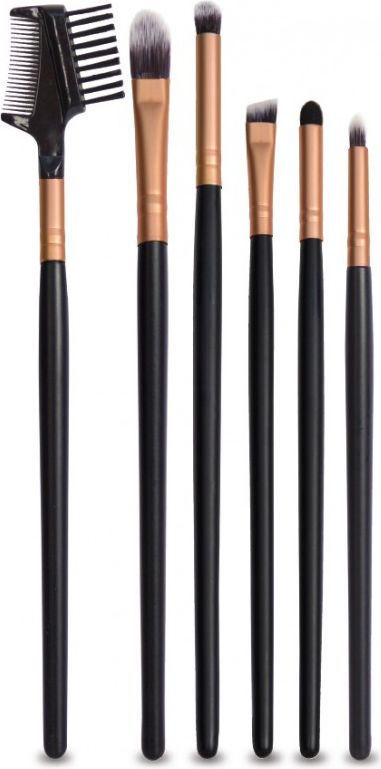 Rio Zestaw 6 pędzli do makijażu oczu