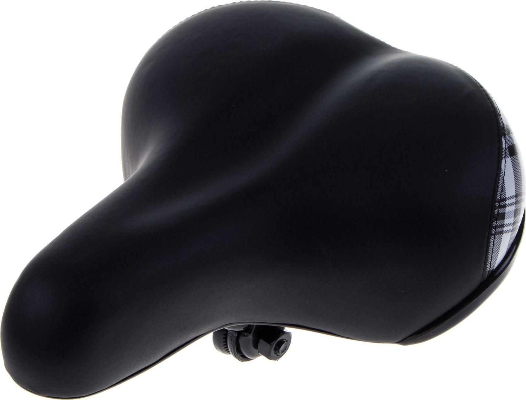 Selle Mio Siodło City Selle Mio SM-1000 H.B czarne, tył krata z jarzemkiem Uniwersalny