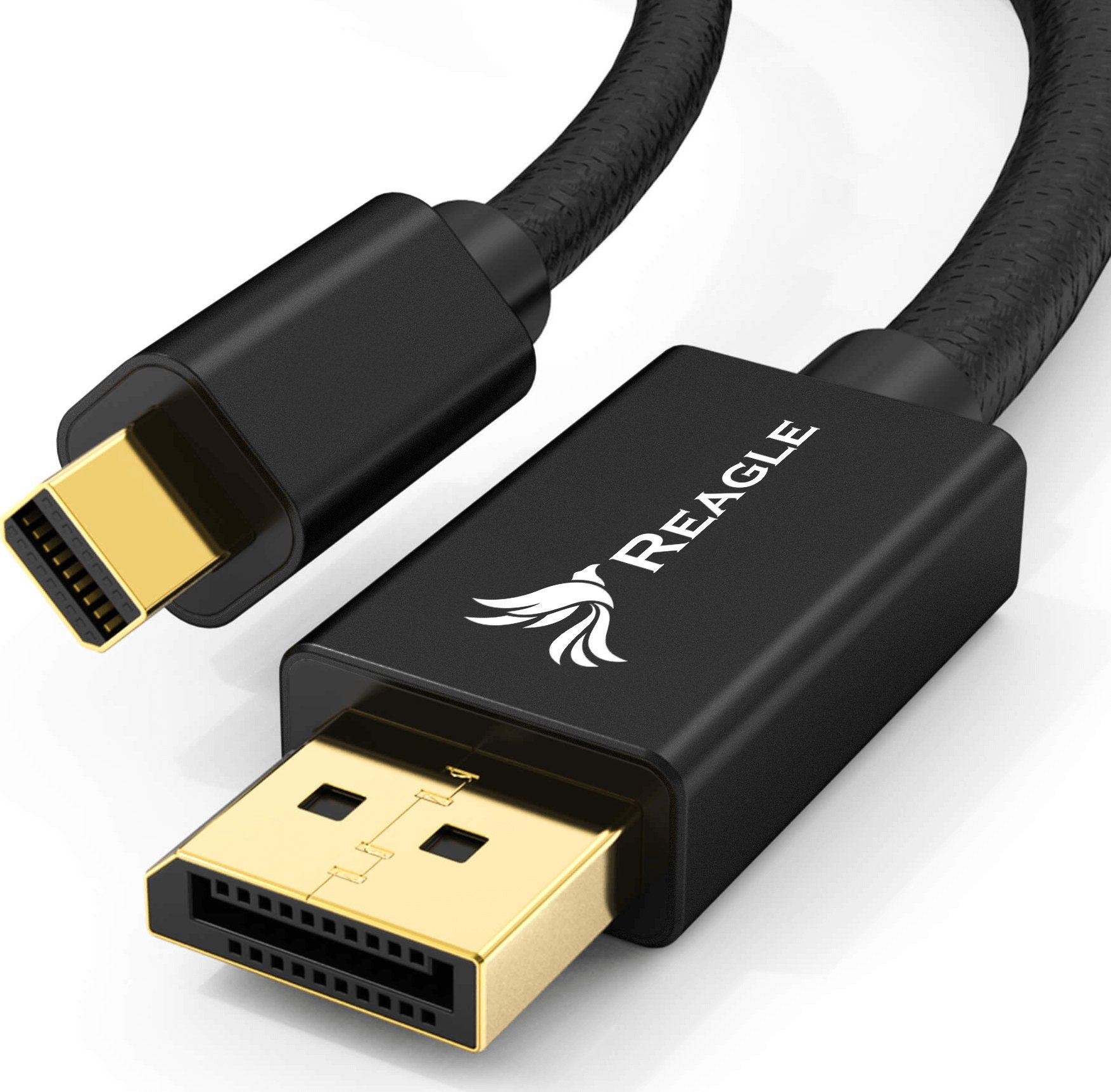 Kabel Reagle DisplayPort Mini - DisplayPort 1.5m srebrny (RMDD150P)