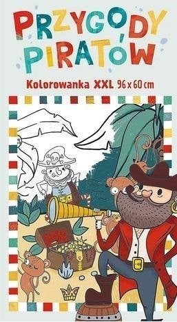 Kolorowanka XXL. Przygody piratów
