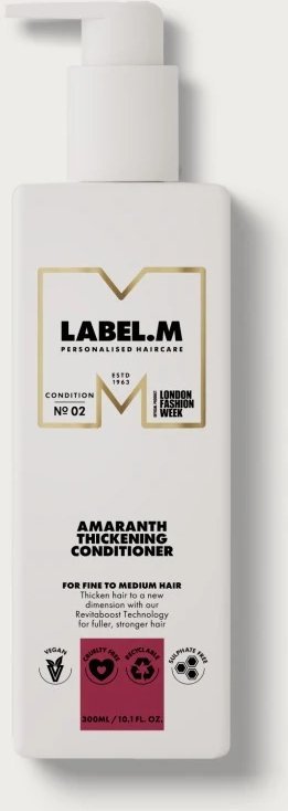 Label m Tankinantis plaukų kondicionierius Label.m Amaranth, 300 ml