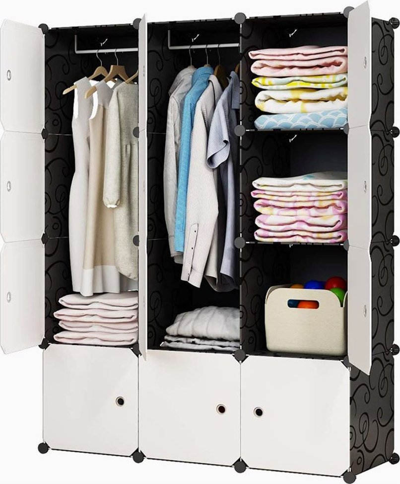 MAXXLLC MODUŁOWA SZAFA GARDEROBA przechowywanie SYSTEM