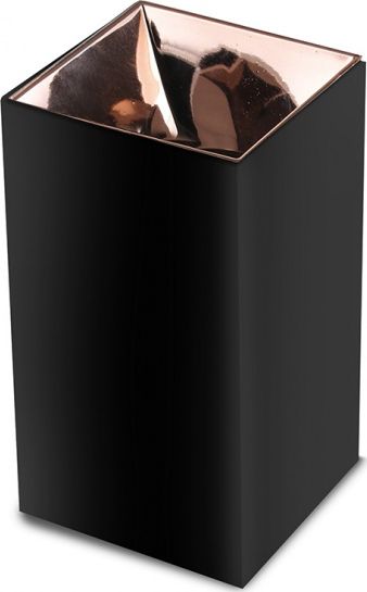 Lampa sufitowa V-TAC gniazdo VT-882 GU10 35W 7,4 x 14 cm IP20 czarny/rosgold