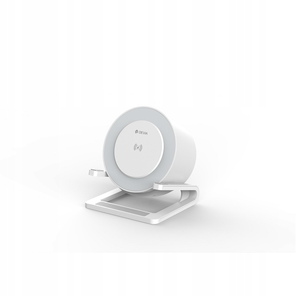 Devia głośnik Bluetooth I-M3 z wbudowaną ładowarką indukcyjną 15W i lampką