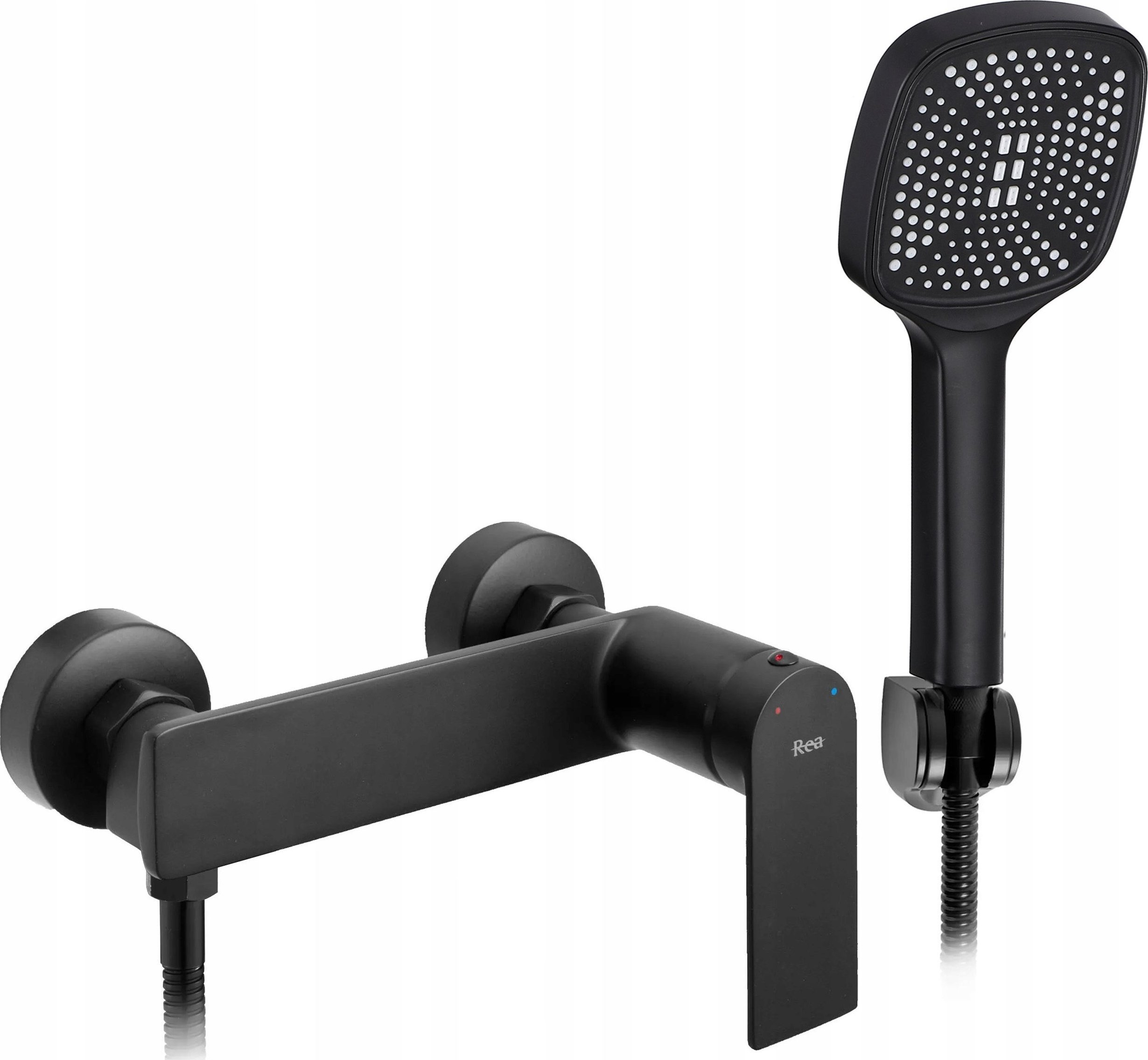 Bateria prysznicowa Rea Bateria prysznicowa ze słuchawką REA STORM Czarna