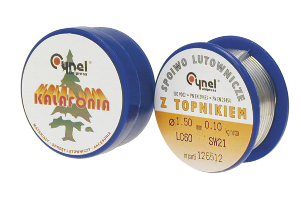 Cynel Zestaw do lutowania miękkiego lut i kalafonia (44E731)