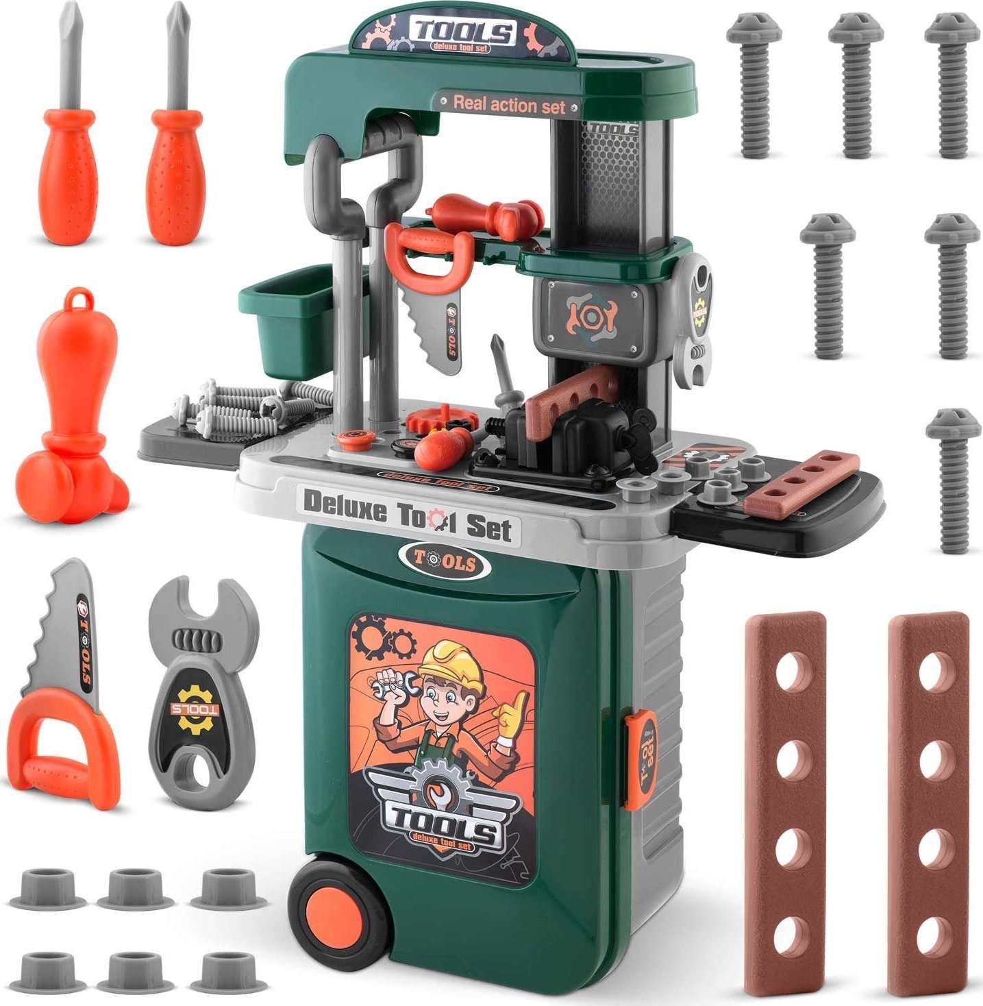 Ricokids Warsztat dla dzieci Ricokids 772600 zielony