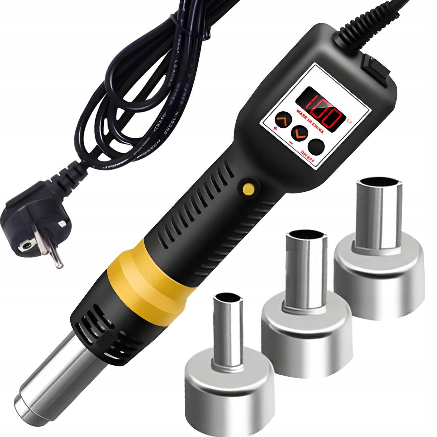 Stacja Lutownicza Mini Opalarka 700W 100-480C Lutownica Przenośna +3 dysze