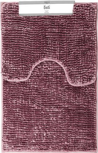 AmeliaHome Dywanik łazienkowy Bati 50x80cm fiołkowy (244469-uniw)