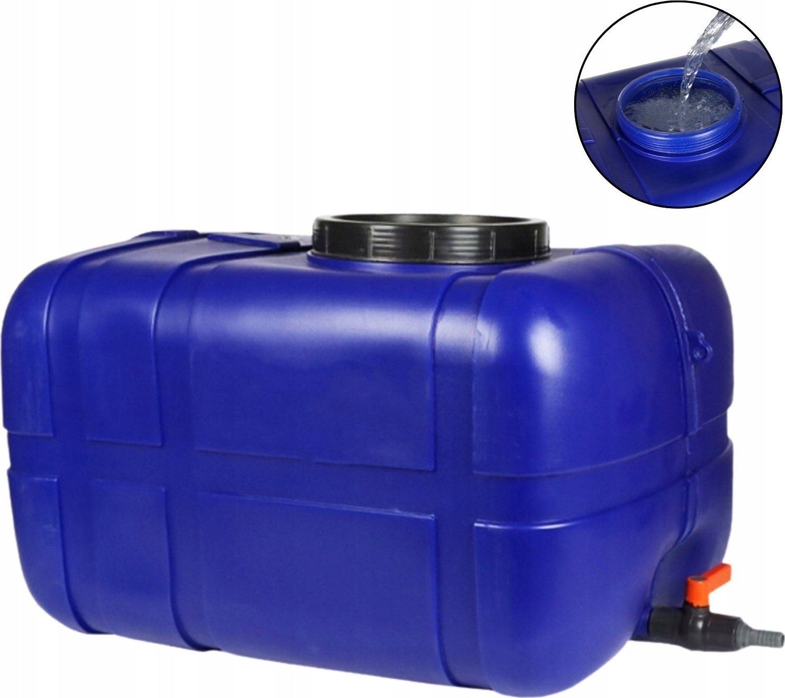 Prymus ZBIORNIK NA DESZCZÓWKĘ 150 L WODĘ Z KRANIKIEM BECZKA POJEMNIK DESZCZ NOWY