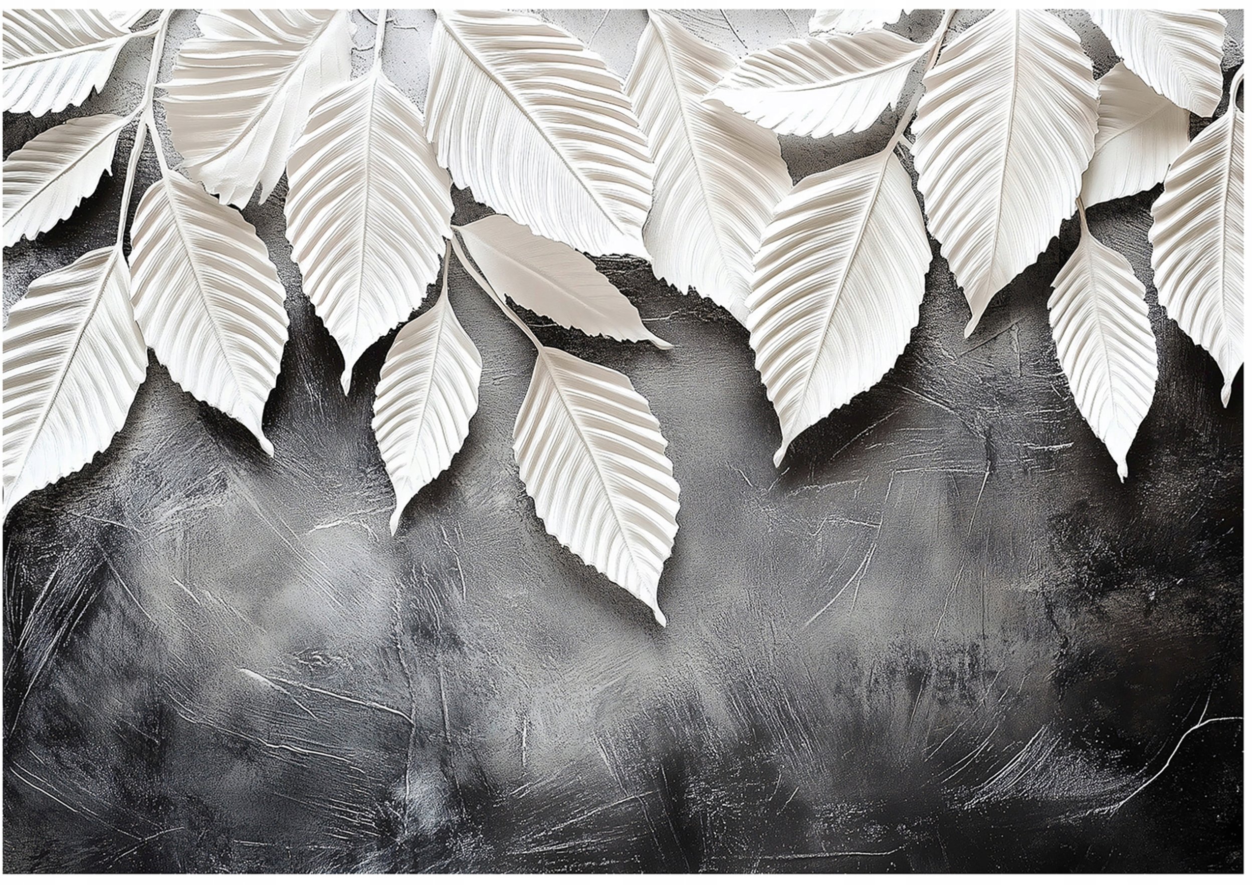 Fototapeta Liście 3D Abstrakcja Sypialnia Salon Tapeta Flizelina 350X250