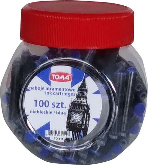 Toma NABOJE ATRAMENTOWE TOMA NIEBIESKIE